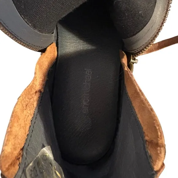 ERIC MICHAEL Zelda boot in Cognac. Women’s size 9.5/10. EUC