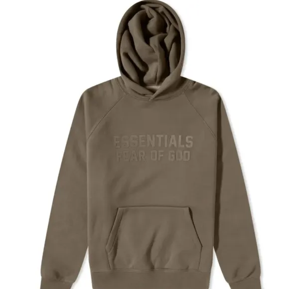 Essentials FEAR OF GOD ESSENTIALS HOODIE |WOOD | NEW COLLECTION | NEW/NWT 🔥🔥