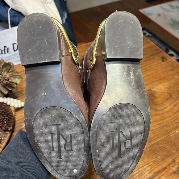 EUC Lauren Ralph Lauren Jenny leather riding boots