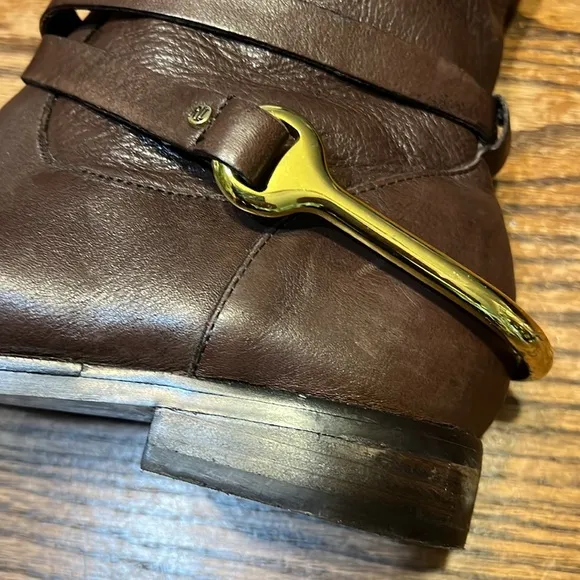 EUC Lauren Ralph Lauren Jenny leather riding boots