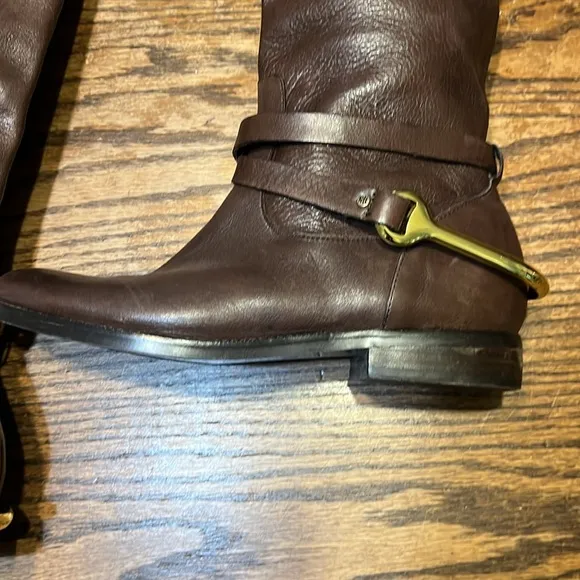 EUC Lauren Ralph Lauren Jenny leather riding boots