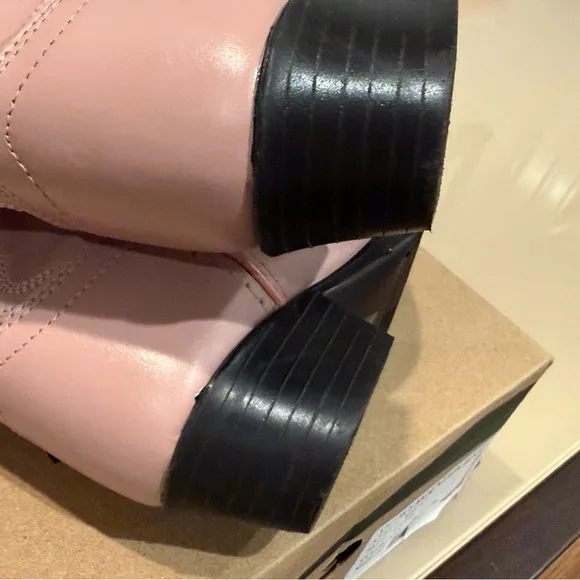 EUC Smoky Mountain Leather Pink Cowboy Boots
