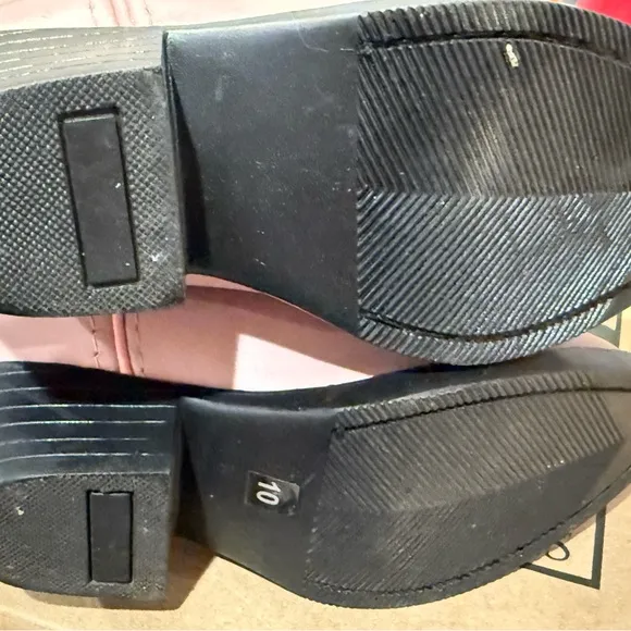 EUC Smoky Mountain Leather Pink Cowboy Boots