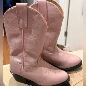 EUC Smoky Mountain Leather Pink Cowboy Boots