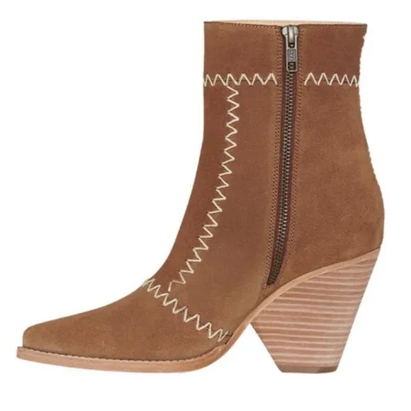 EUC Spell Zephyr💯Suede Leather Ankle Boots size 39