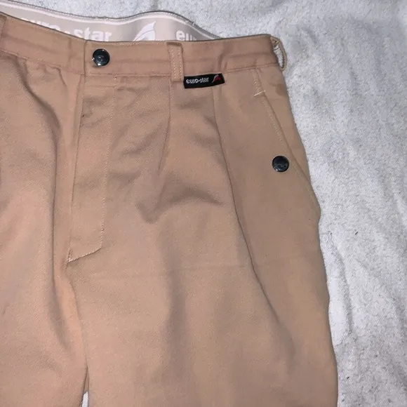 Eurostar X-DREAM tan breeches English riding foxhunting D38 34 US hunter jumper