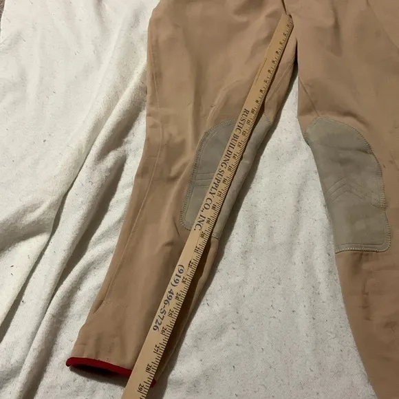 Eurostar X-DREAM tan breeches English riding foxhunting D38 34 US hunter jumper