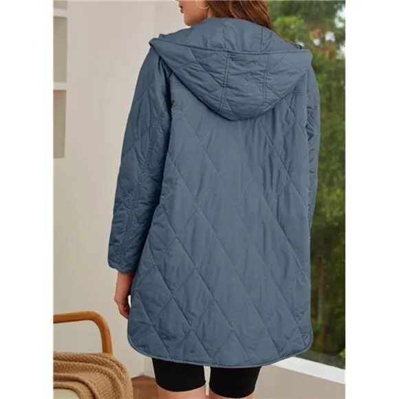 EVALESS Long Jackets for Women Fashion 2024 Winter Coat for Women Business