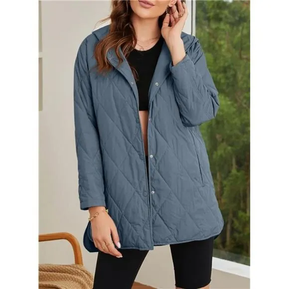 EVALESS Long Jackets for Women Fashion 2024 Winter Coat for Women Business