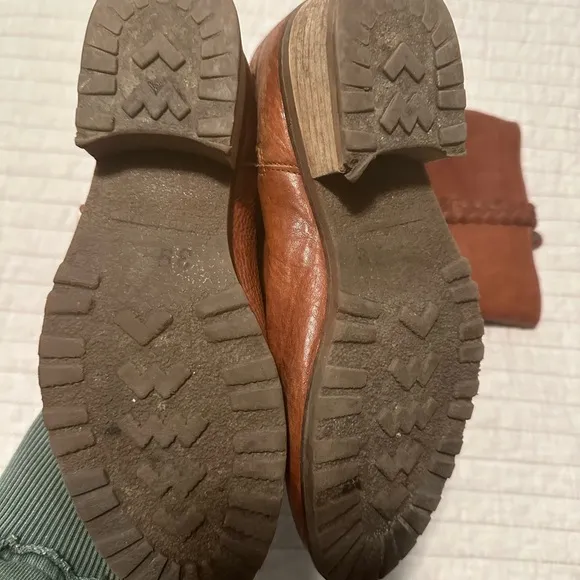 Fabianelli  Italian Riding Boots Size 39 Camel Brown Soft Leather Made in Italy