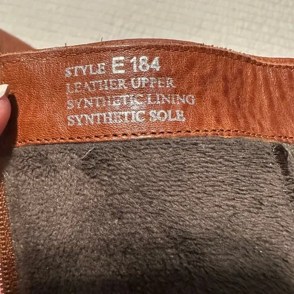 Fabianelli  Italian Riding Boots Size 39 Camel Brown Soft Leather Made in Italy