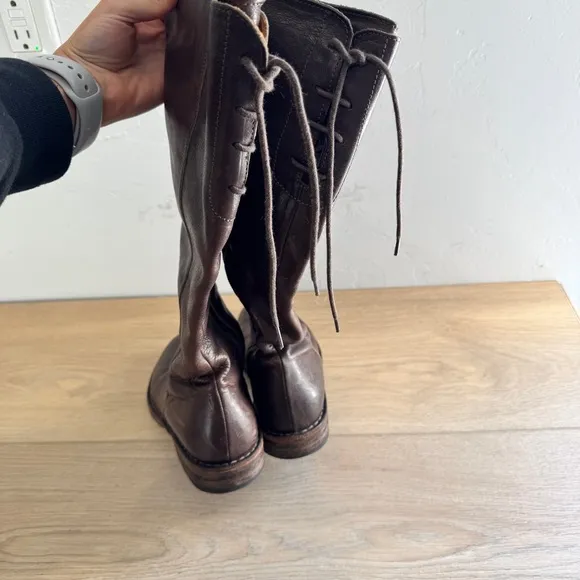 Fiorentini and Baker Emma tall riding boot brown leather size 36 / 6