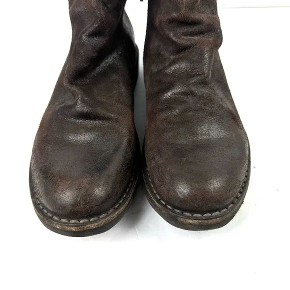 Fiorentini Baker Elf Eternity Boots 38 Brown Leather Boots Bootie Womens