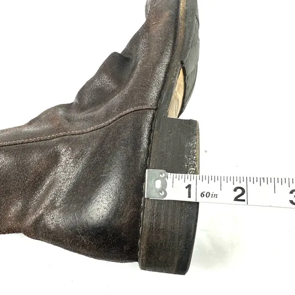 Fiorentini Baker Elf Eternity Boots 38 Brown Leather Boots Bootie Womens