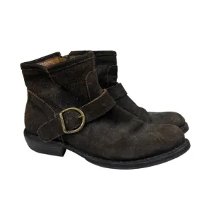 Fiorentini   Baker Eternity Eli Suede Ankle Moto Boots Women's 36.5
