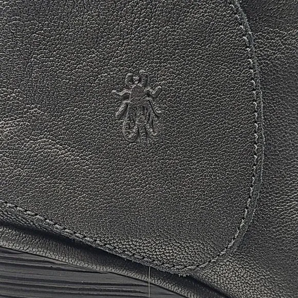 Fly London Yogi boots Graphite Leather Women's Size 37 EU 6.5-7 US excellent