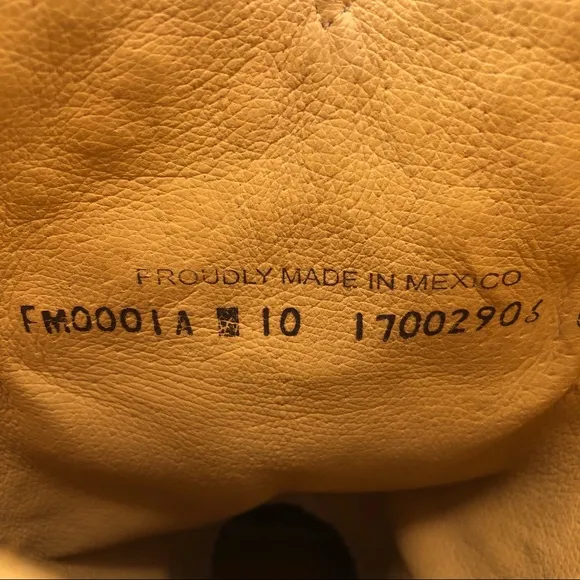 FM1101 by Lane Brown Leather Western Boots 10