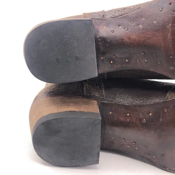 FM1101 by Lane Brown Leather Western Boots 10