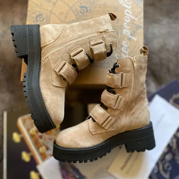 Free People Emmett Lace Up Boots