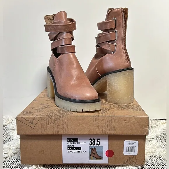 Free People Jesse Cutout Boots