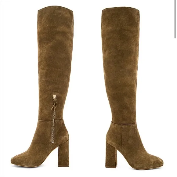 Free People “Liberty” suede over the knee boots 👢THESE BOOTS ARE 🔥