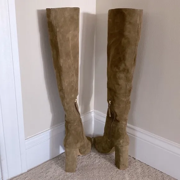Free People “Liberty” suede over the knee boots 👢THESE BOOTS ARE 🔥