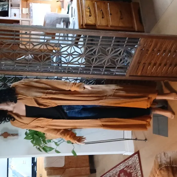 Free People Maxi Sweater/Jacket