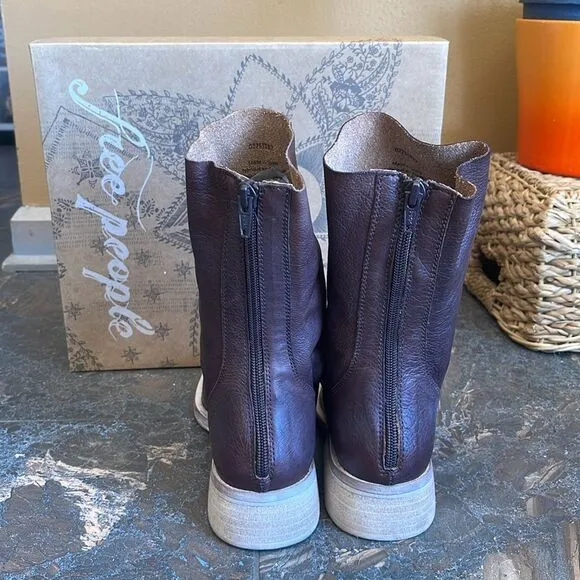 Free People Sutton Tight Slouch Boots size 7.5 size 38EU