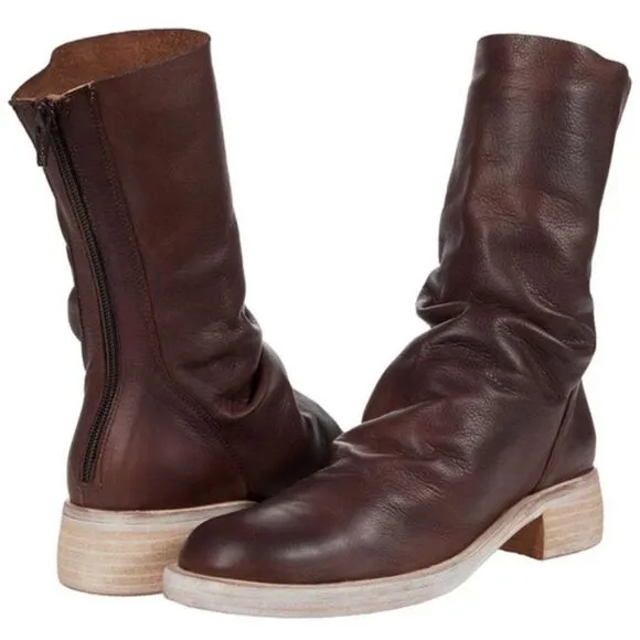Free People Sutton Tight Slouch Boots size 7.5 size 38EU