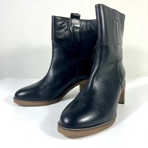 Free People Tabby Ankle Bootie Boots Black Size 9.5 NEW