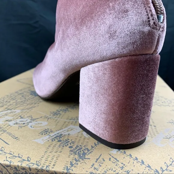 Free People Velvet Cecile Rose Ankle Boots Various Sizes