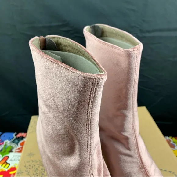 Free People Velvet Cecile Rose Ankle Boots Various Sizes