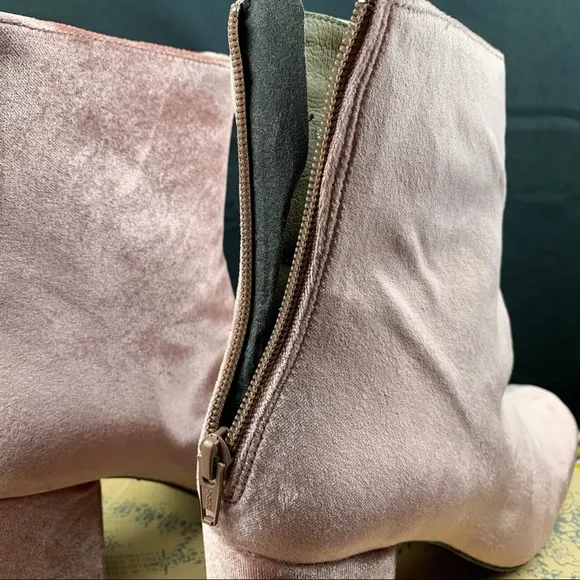 Free People Velvet Cecile Rose Ankle Boots Various Sizes