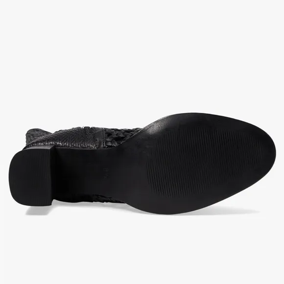 FREE PEOPLE Woodstock Woven Leather Boots