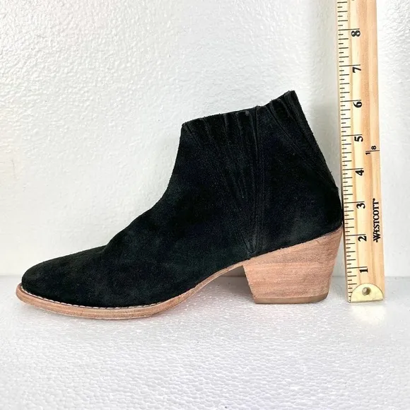 Free People x FarylRobin Trill Pointed Toe Ankle Boot in Black Size 8