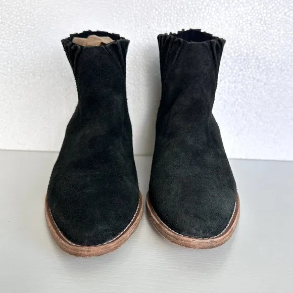 Free People x FarylRobin Trill Pointed Toe Ankle Boot in Black Size 8