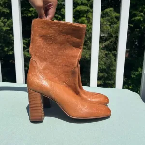 Free PeopleDakota Heel Boot tan size 38/8