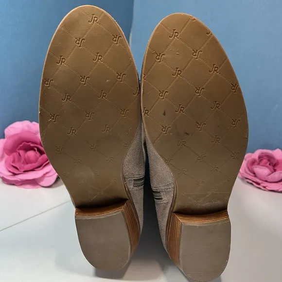 Free Shipping! NWOB Jack Rogers Sawyer Takk Suede Riding Boots Women's 7.5