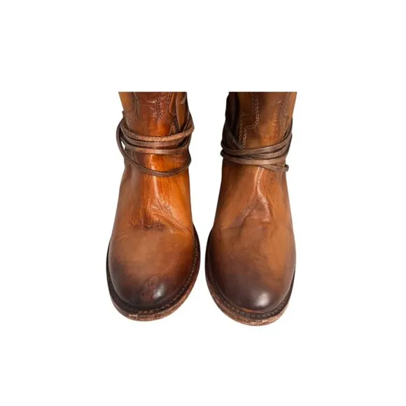 Freebird Coal lace up leather Boots