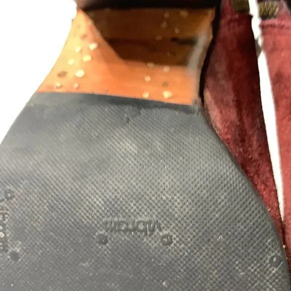 FREEBIRD Detroit red wine suede bootie