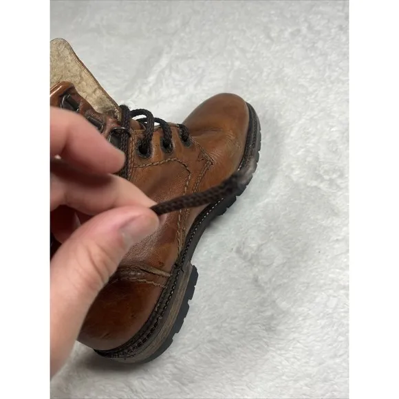 Frontiera Size 5.5 Women's 35.5 Brown Riding Leather Boots Puratex