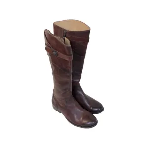 FRY  Women’s Red/Brown Leather Riding Boots. 3476111-rdd  Riding Boots 6B