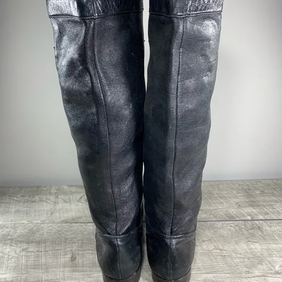 Frye 77968 Paige Riding Womens Motorcycle Boots 7