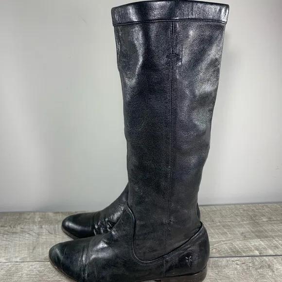 Frye 77968 Paige Riding Womens Motorcycle Boots 7