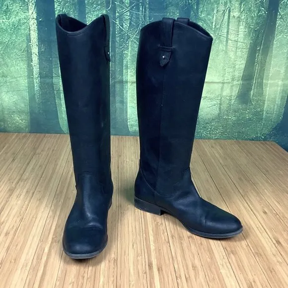 Frye &amp; Co. Black High Riding Boots 6.5M