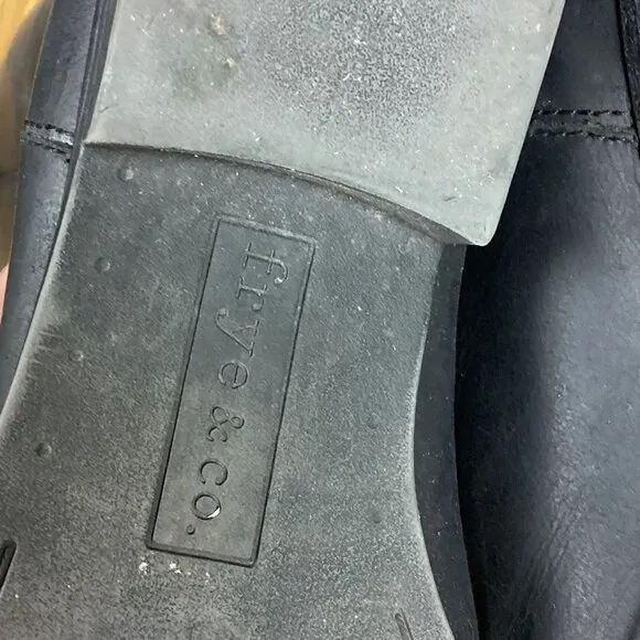 Frye &amp; Co. Black High Riding Boots 6.5M
