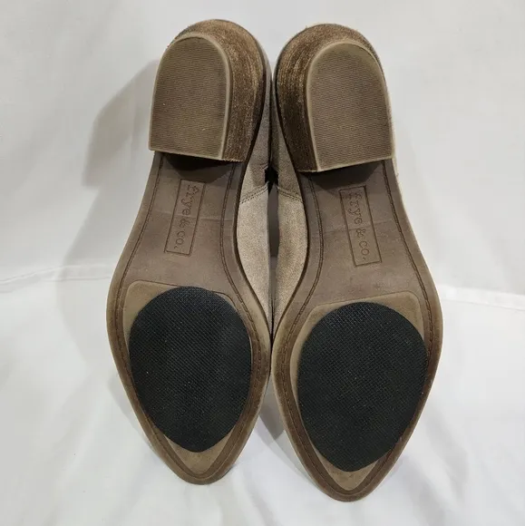 Frye &amp; Co. Judith heeled suede booties women's size 9
