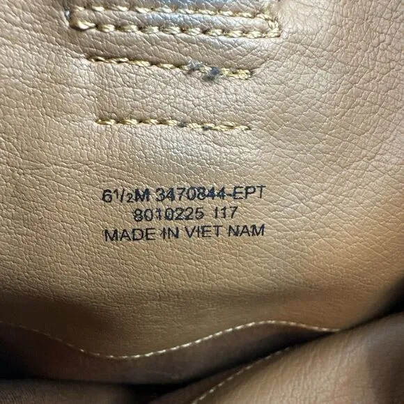 Frye &amp; Co Tania Tall Riding Boot Size 6.5 Taupe Brown Suede Pull On Knee High