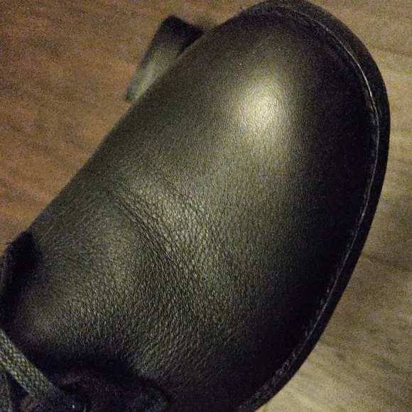 FRYE &quot;Tyler&quot; Black Leather Lace Up Ankle Boots