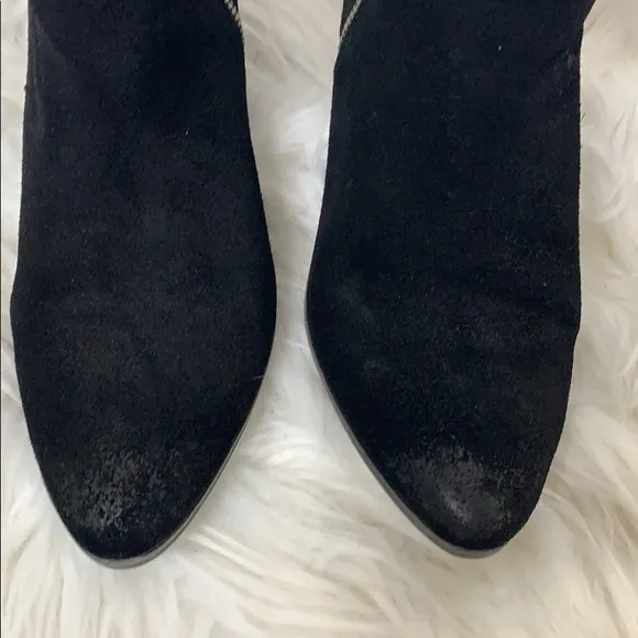 Frye Black Suede Boots size 6.5